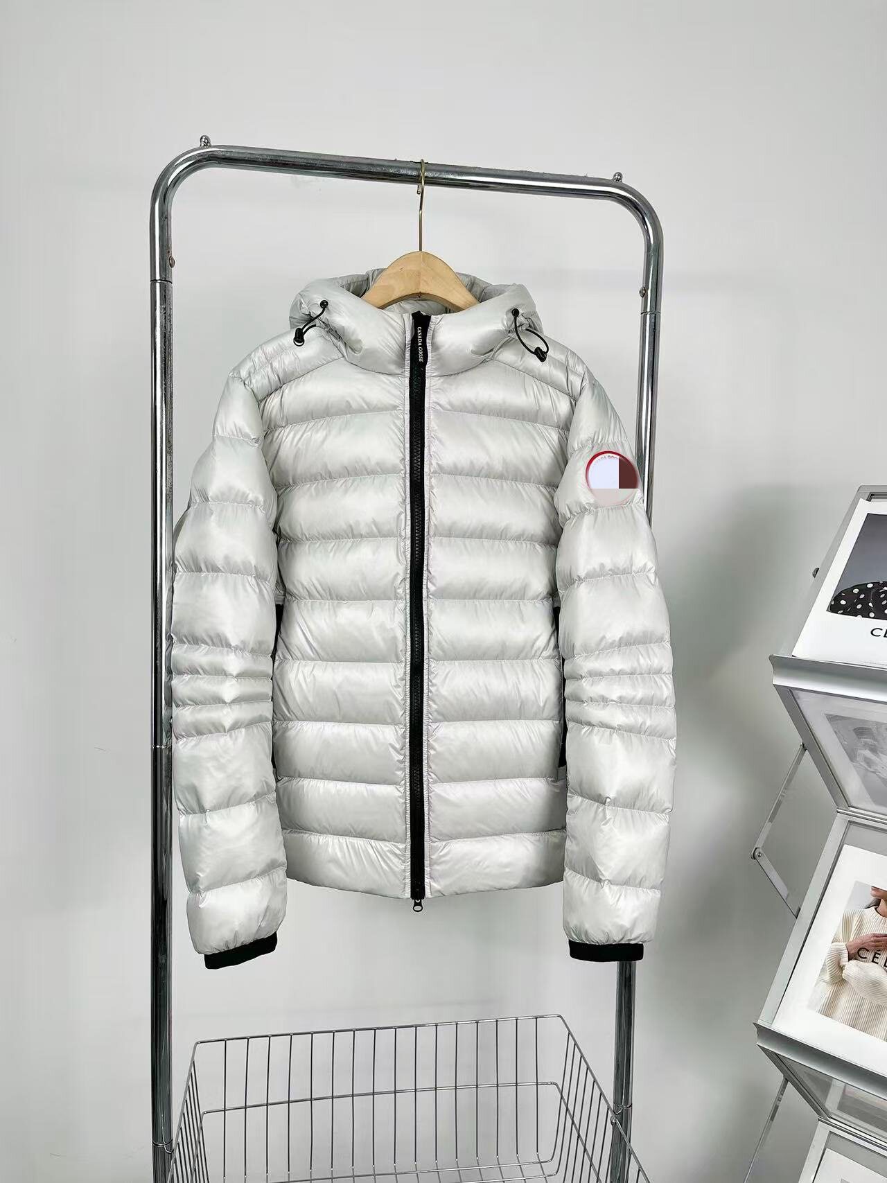 25 Cross-Border Goose down Jacket 2227 Lightweight Winter Coat for Men and Women Goose Crofton down Jacket