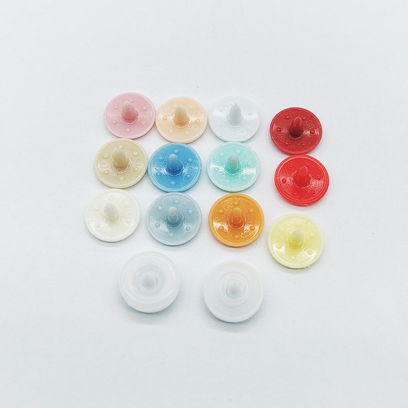 Factory direct resin four-button plastic button down jacket hidden button children's clothes button plastic four-button