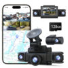 Cross-Border Rexing Four-Lens Driving Recorder Hd 1080P Wide-Angle Night Vision 4-Recording Camera Parking Monitoring