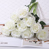 Artificial Flower Material White Wedding Hall Hotel Wedding Decoration Set Road Fake Flower Decorative Flower Cross-border Foreign Trade