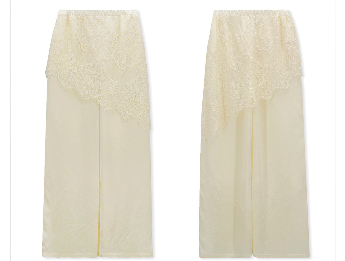 Áo thun nữ tay ngắn cổ tròn thêu tay họa tiết hình học phong cách retro — Mão phượng trắng/xanh lá