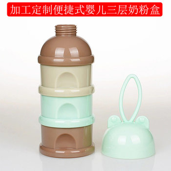 Popular Baby and Maternity Products: Portable Milk Powder Container, Rice Noodle Storage Box for Outings, Factory Snacks, Customized Water Bottle Set