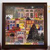 Winter Light Picture Frame Galison Winter Light Christmas Puzzle Frame American Retro Square Photo Frame Wall Hanging Frame