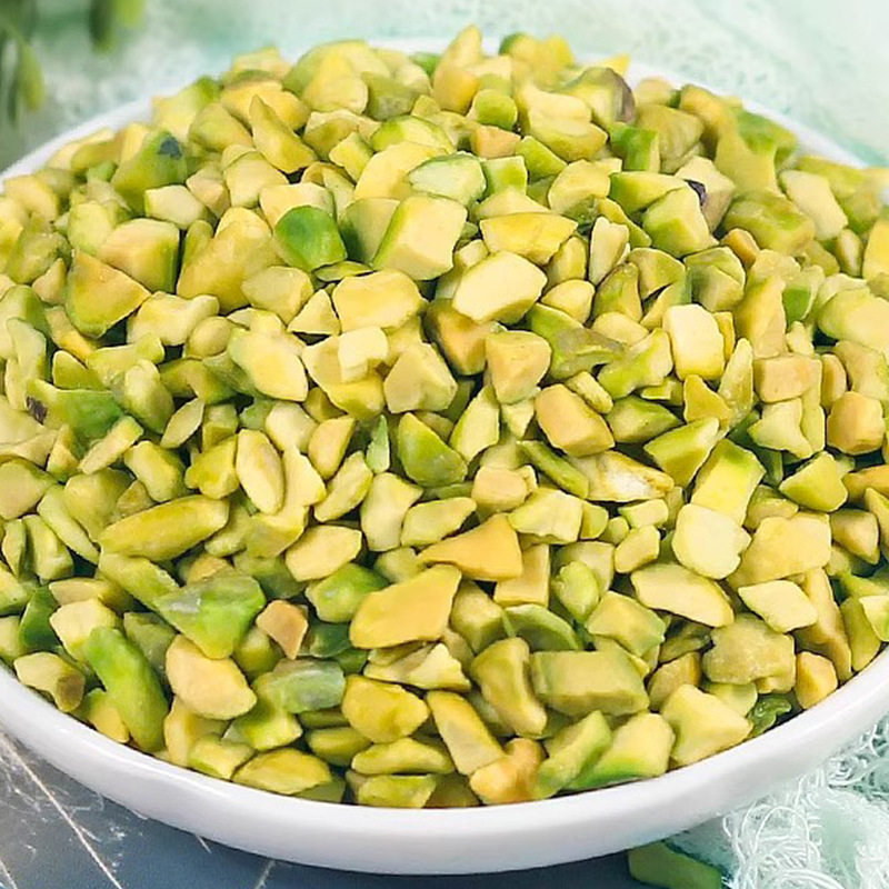 Pistachio Crushed Cooked Pistachio Kernels Crushed Original Nuts New Baking Ingredients Cake Dessert Decoration Bag