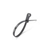 Fixed Head Series Fixed Head Nylon Cable Ties White Black Screw Hole Straps Cable Ties Bundled Locking High Resistance