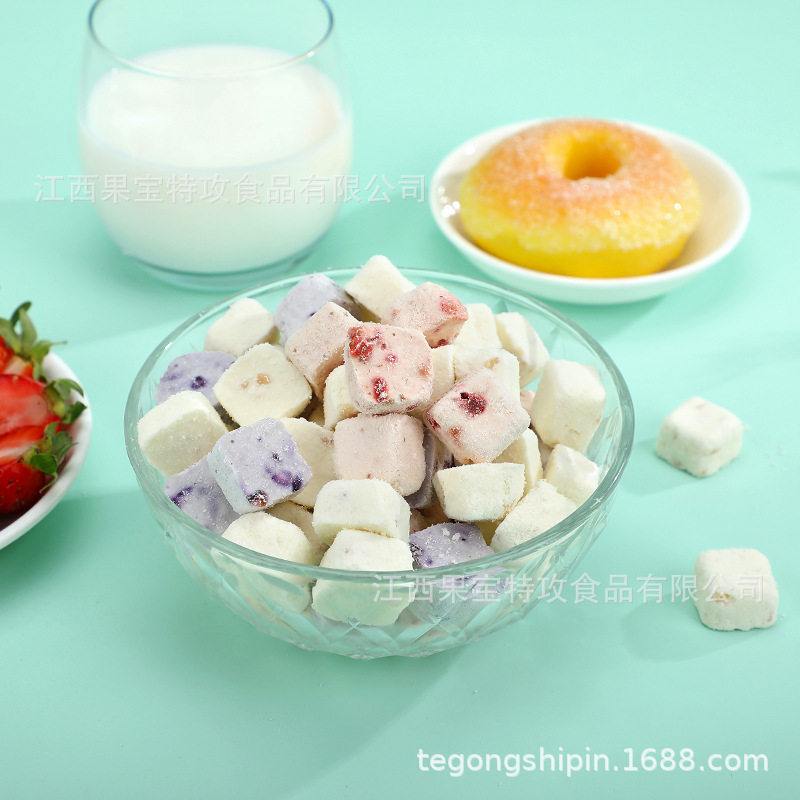 SOURCE Factory FD freeze-dried cheese block dry eat healthy leisure dairy snacks