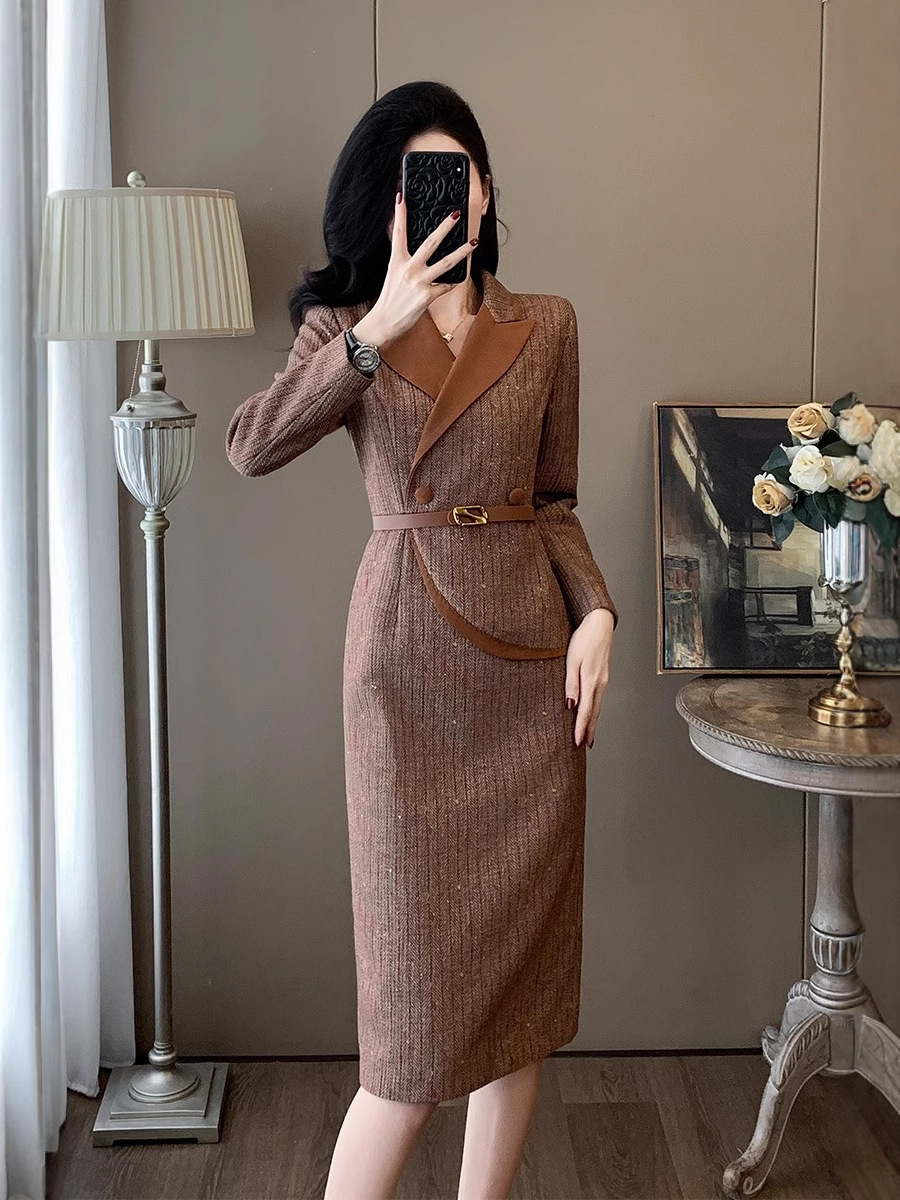 (Mới) Mã C0899 Giá 6160K: Váy Đầm Liền Thân Dáng Dài Nữ Dotdc Hàng Mùa Xuân Thu Đông Thời Trang Nữ Chất Liệu G06 Sản Phẩm Mới, (Miễn Phí Vận Chuyển Toàn Quốc).