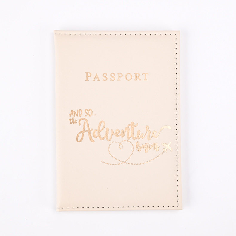 2024 Cross-Border Hot-Selling 989 Pattern Pu Passport Cover Passport Holder Ticket Holder in Stock Factory Direct Sale Document Holder
