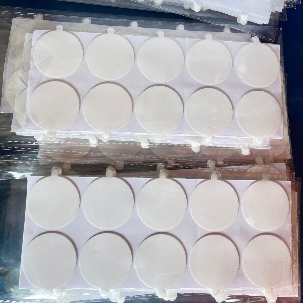 Factory Direct Supply Waterproof and High Temperature Resistant Thin Double-Sided Tape with Ears, High Viscosity Adhesive Tape and Pad Made According to Drawings