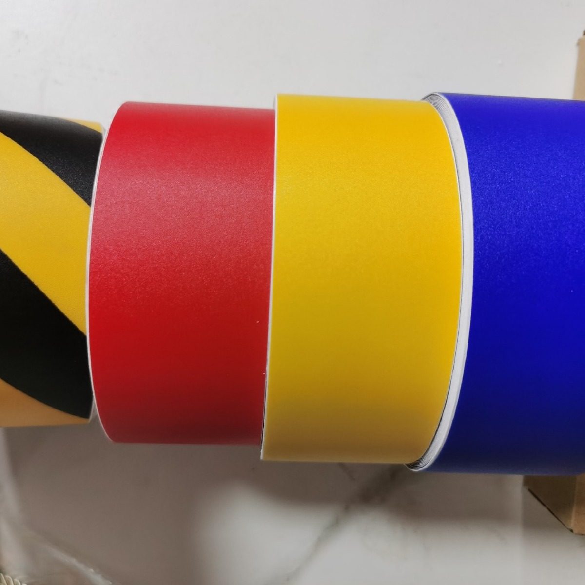 Frosted Twill Warning Tape Warehouse Floor Hospital 5S Factory Area Division Positioning Tape Anti-Slip