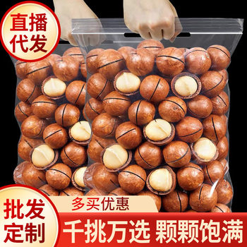 New Arrival Macadamia Nut Cream Flavor Bagged Fruit Snack Nut Canned 250g Factory Direct Sales and Delivery