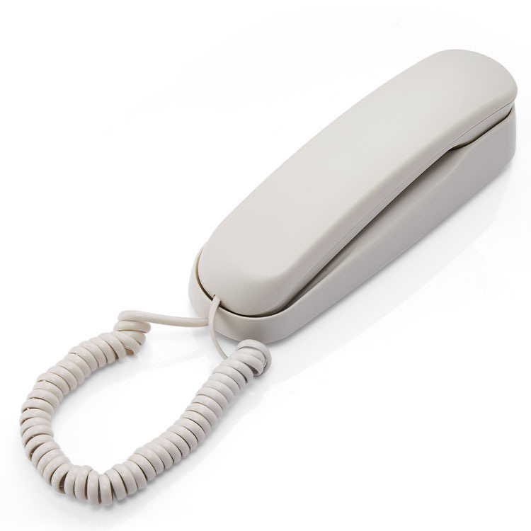 现货 大而信 办公家用桌壁电话机 客房酒店桌壁两用电话机小挂机