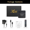 X98Plus Set-Top Box S905W2 5g Dual-Band Wifi Bluetooth 4K Android 11Tv Box Export Tv Box