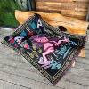 Ins Style Multifunctional Camping Blanket Sofa Blanket Cover Blanket Nap Blanket Bohemian Blanket Line Blanket Outdoor picnic blanket