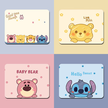 Cute Cartoon Mouse Pad Computer Laptop Game Office small size Student Mouse Pad Computer Desk Pad
