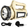 Cross-border new Type-C charging P50 strong light portable lamp outdoor patrol lighting multi-function LED searchlight