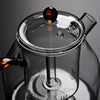 Large Capacity Heat-Resistant Health Glass Tea Brewing Pot for Home Use, Suitable for Electric Ceramic Stoves, Water Boiling and Tea Steaming Device
