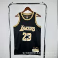Lakers 23 honor edition black gold
