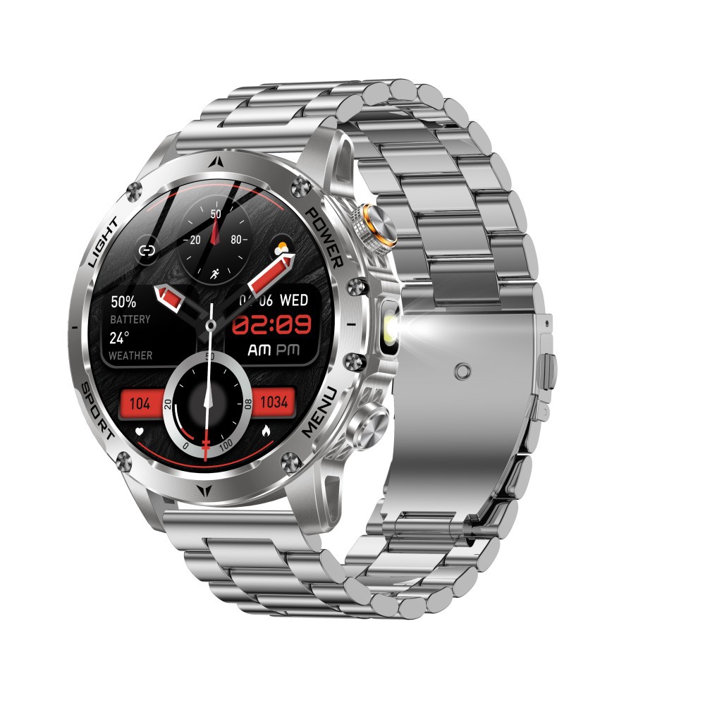 Ak87 New Cross-Border Smart Watch Super Large Battery 1000 Mah High-Definition Screen Outdoor Men's Sports Double Strap