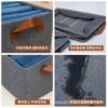 Cationic Steel Frame Storage Box Foldableable Wardrobe Clothes Storage Box Portable Home Fabric Clothing Storage Basket