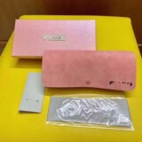 Модный набор футляров для солнцезащитных очков clamshell glasses case унисекс из высококачественного материала EVA розовый черный