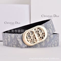 White cloth with bright gold buckle c&d