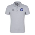 Inter milan chest logo + champions league - gray