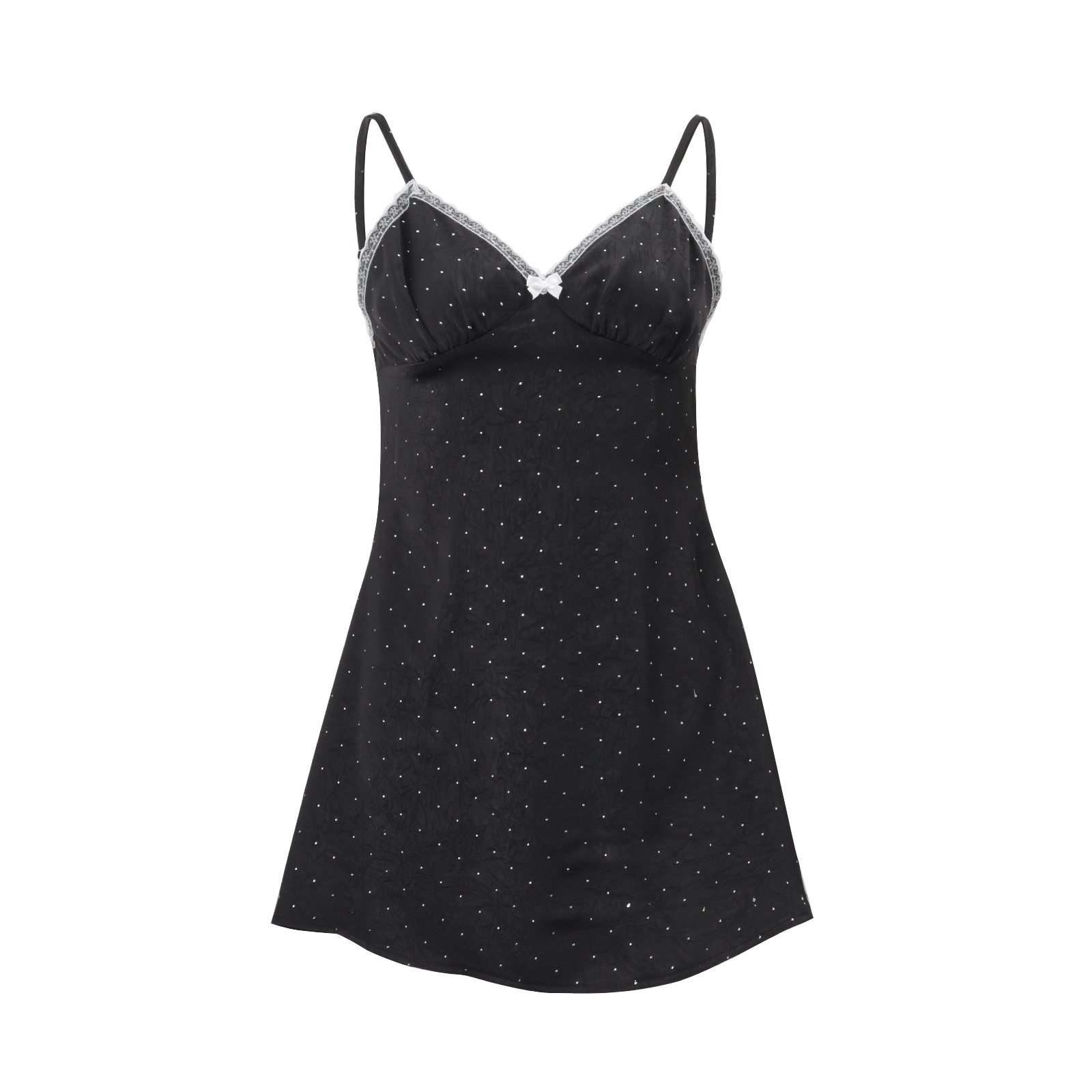 Summer Womens Polka Dot Backless A Line Dress Fashionable Sweet Sexy Perfect for Parties and Casual Outings