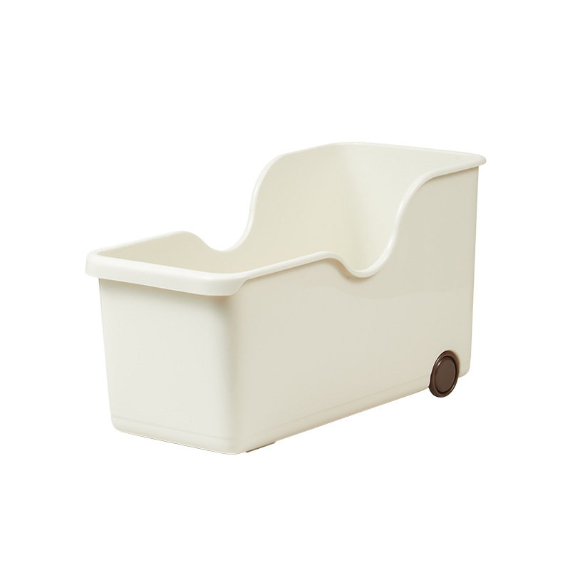 [Higou C] Kitchen Storage Household Multi-Functional Plastic Kitchen Cabinet Storage Box Refrigerator Sundries with Pulley Storage