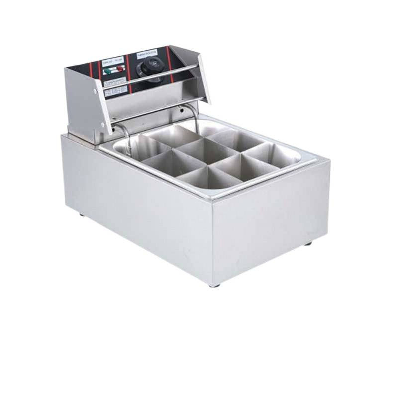 电热关东煮机器串串香麻辣烫商用煮面炉组合摆摊小吃设备格煮锅