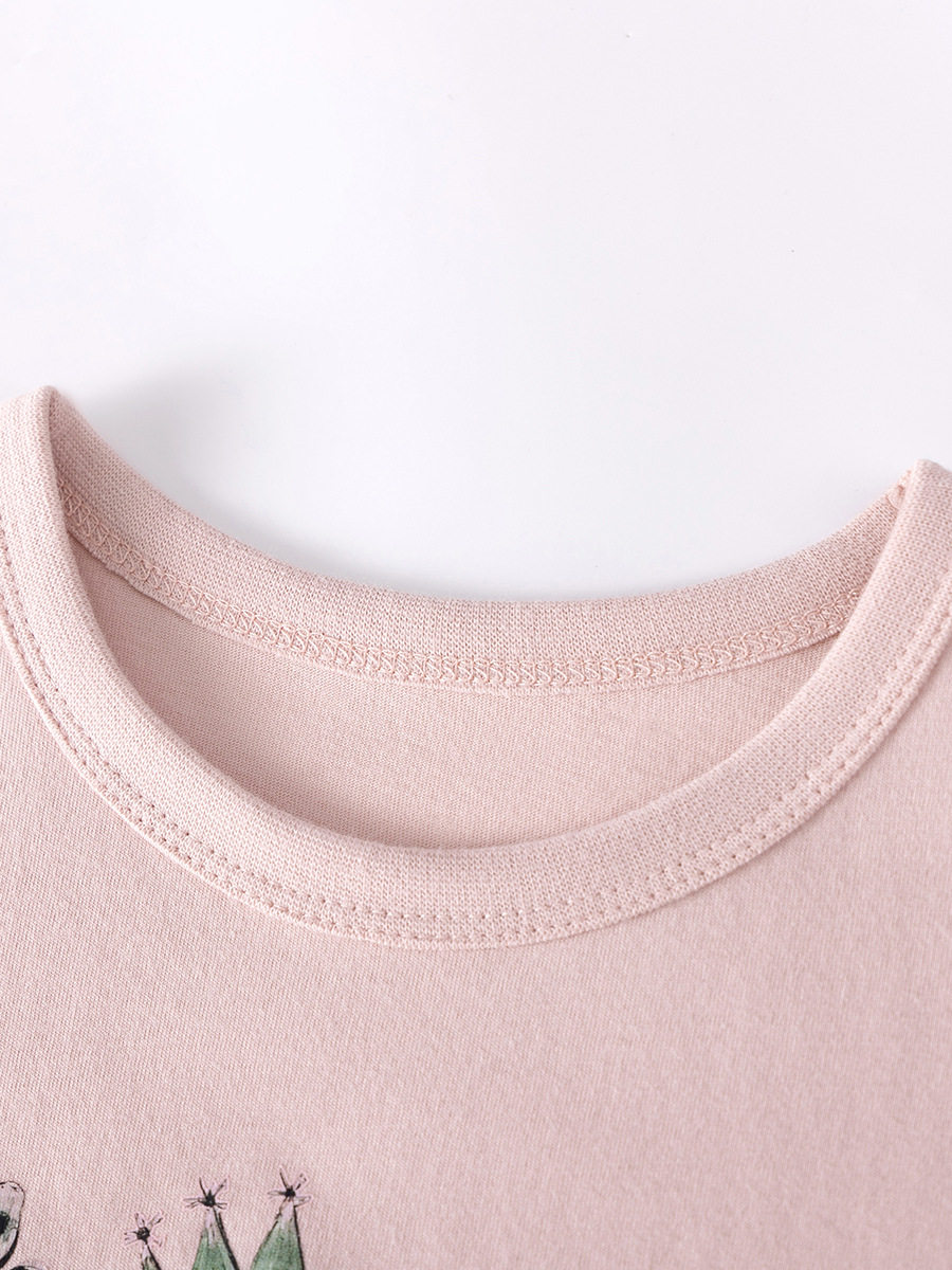 Children's Clothing Wholesale, Summer Girls' Short-sleeve Set, [Style] Cute Kids' 2-piece Outfit