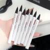 Huaxueer Colorful Waterproof Ultra-Fine Non-Smudge Eyeliner Long-Lasting Color Cosplay Stage Makeup Liquid Eyeliner Wholesale