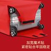 Luggage Cover Wedding Luggage Supplies Accompanying Wedding Cover Password Luggage Dustproof Bag Happy Character Protective Cover Red