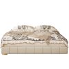 Modern Simple Internet Celebrity Leather Bed Light Luxury Master Bedroom Cream Style Drawer Multi-Functional Storage Bed Double Bed Wedding Bed
