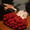 Ins Style Rose Knitted Thread Blanket, Hand-Knitted Bouquet Blanket, Gift for Best Friend, Wool Bedside Blanket Wholesale