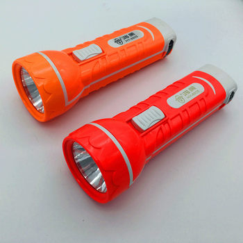 Flashlight LED rechargeable mini hotel fire home outdoor portable multi-function flashlight