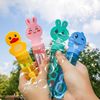 Cartoon bubble stick children's summer toy mini bubble stick bubble blowing toy kindergarten gift bubble machine
