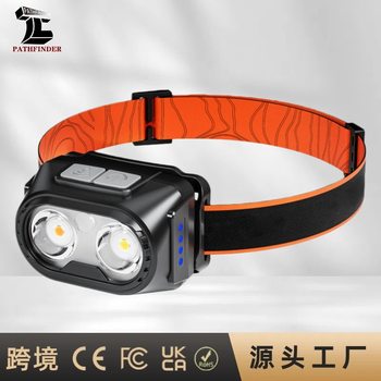 Strong Light Headlamp, Head-Mounted Flashlight, Professional Lighting, Long-Lasting Work Light, Portable Outdoor Sensor Headlamp