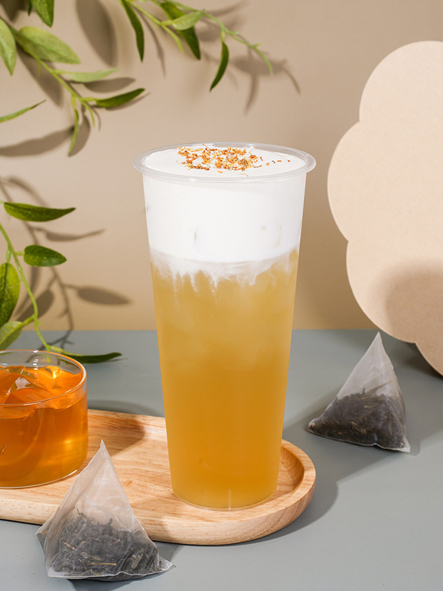 Milk Cheese Light Cream Salty Milk Cap Milk Coffee Raw Cheese Latte Milk Tea Shop Easy to Whip and Ready to Eat