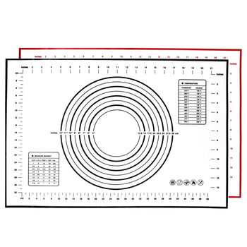 Baking Tools 60*40 Platinum Silicone Mat Kneading Mat Non-Stick Rolling Dough and Kneading Board Mat Food Grade Thickened
