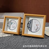Hollow Book Frame Calligraphy Frame Hollow Cardboard Photo Frame Wall Hanging Frame Wholesale Square
