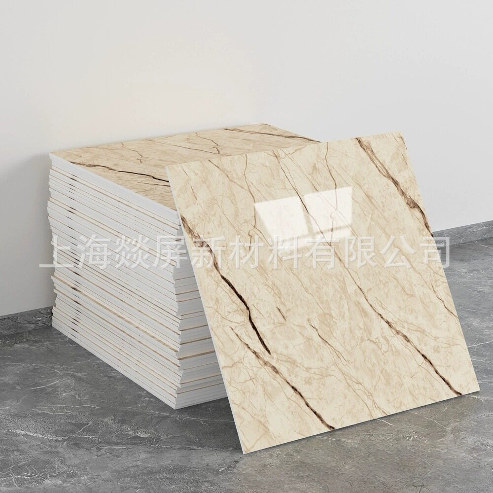 自粘防水仿瓷砖墙贴铝塑板翻新装饰遮丑大理石厨房墙面贴纸卫生间
