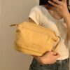 Cloud Cosmetic Bag Large Capacity PU Layered Cosmetic Storage Bag Women's Portable Travel Waterproof Multifunctional Storage Bag