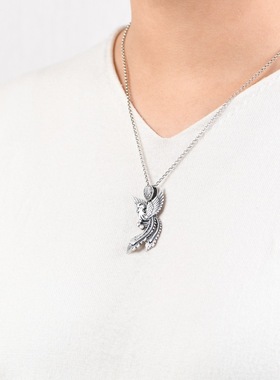 复古戒指文艺银饰凤凰民族风女款