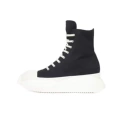 Black and white canvas combination sole