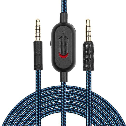 Strictly select and apply Logitech GPRO X G233 G433 game earphone cable tuning and recording cable 2M braided cable