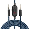 Strictly select and apply Logitech GPRO X G233 G433 game earphone cable tuning and recording cable 2M braided cable