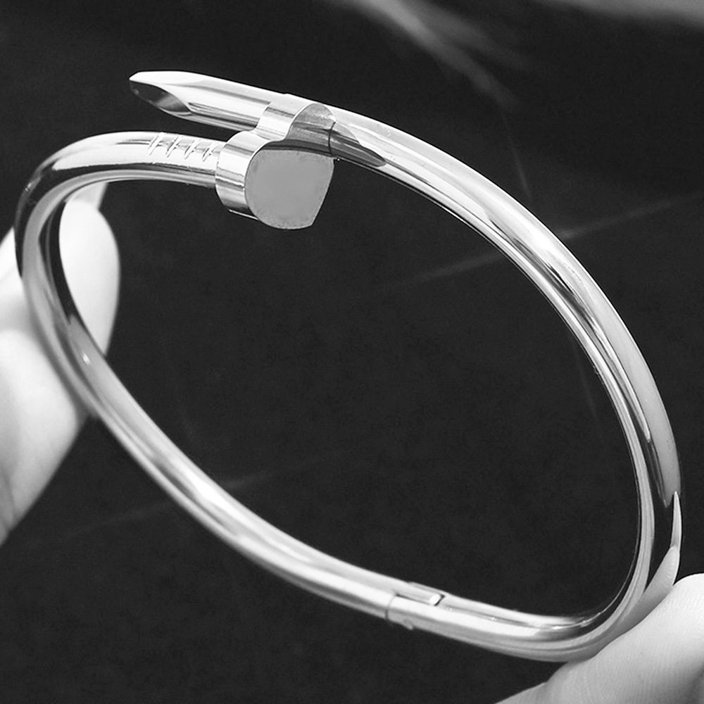 欧美热卖时尚不锈钢金色手镯不易褪色18K不锈钢首饰gold bangles