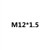 Розовый M12*1.5