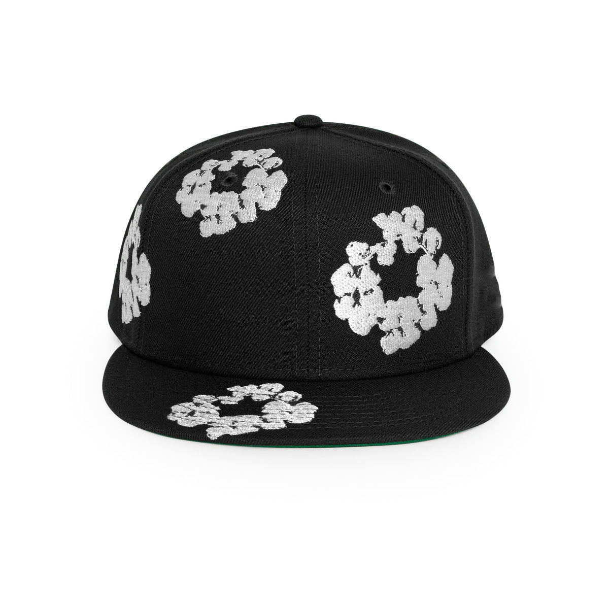 2023 new cross-border autumn and summer sun-shading breathable flower embroidery street fashion trend men and women's same style duckbill cap